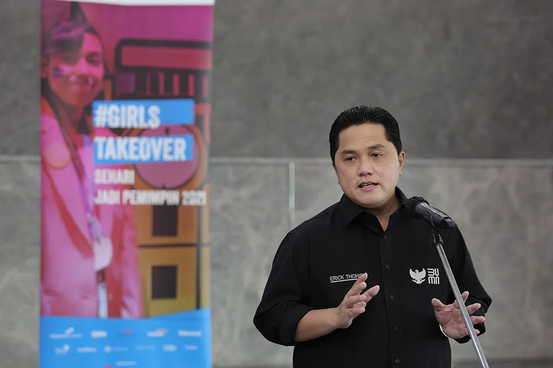 Erick Thohir Upayakan Tarif Parkir Kendaraan Listrik Lebih Murah