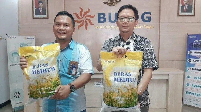 Beras Medium di Pasaran, Termahal Rp 9.450 Per Kg