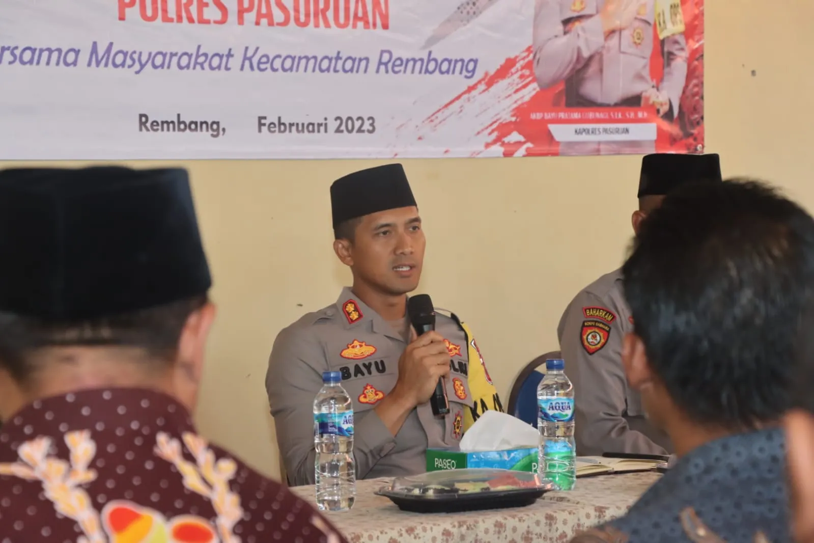 Tampung Aspirasi Warga, Polres Pasuruan Gelar Program Jum'at Curhat