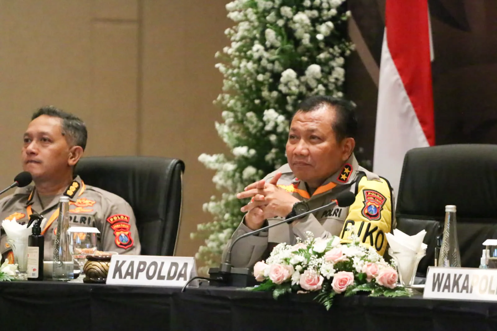 Gelar Anev Sitkamtibmas 2023, Kapolda Jatim Apresiasi Kinerja Para Kapolres
