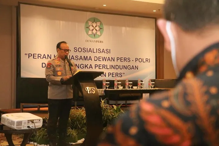 Gandeng Dewan Pers, Polri Beri Jaminan Perlindungan Kemerdekaan Pers