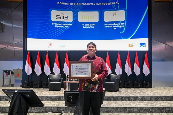 SIG Terima Apresiasi ASEAN Corporate Governance Scorecard
