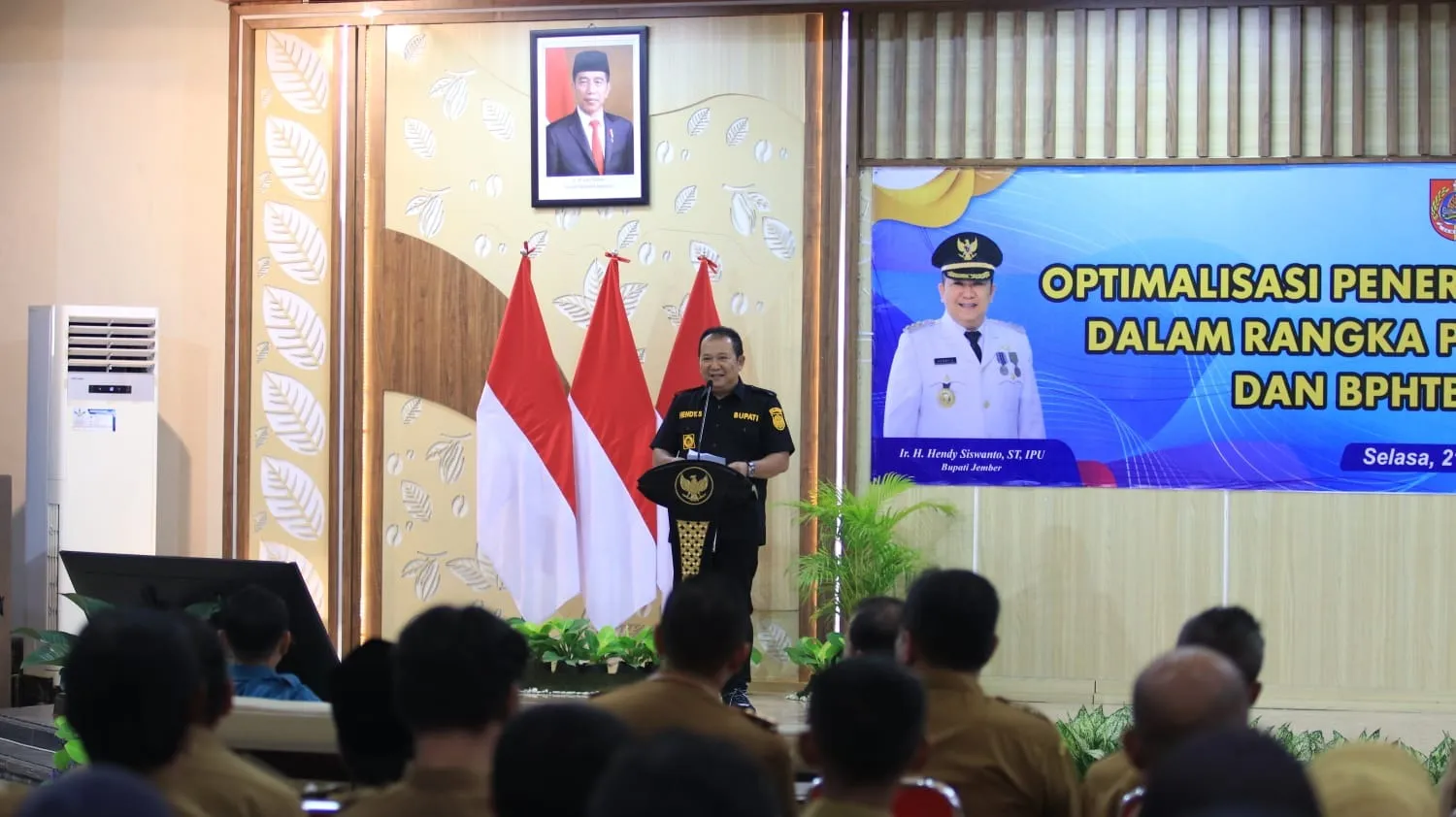 Bupati Jember Dorong Peningkatan Penerimaan Pajak Daerah