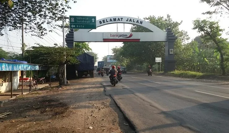 Polresta Mojokerto Atensi Jalur Rawan Macet Mudik Lebaran 2023