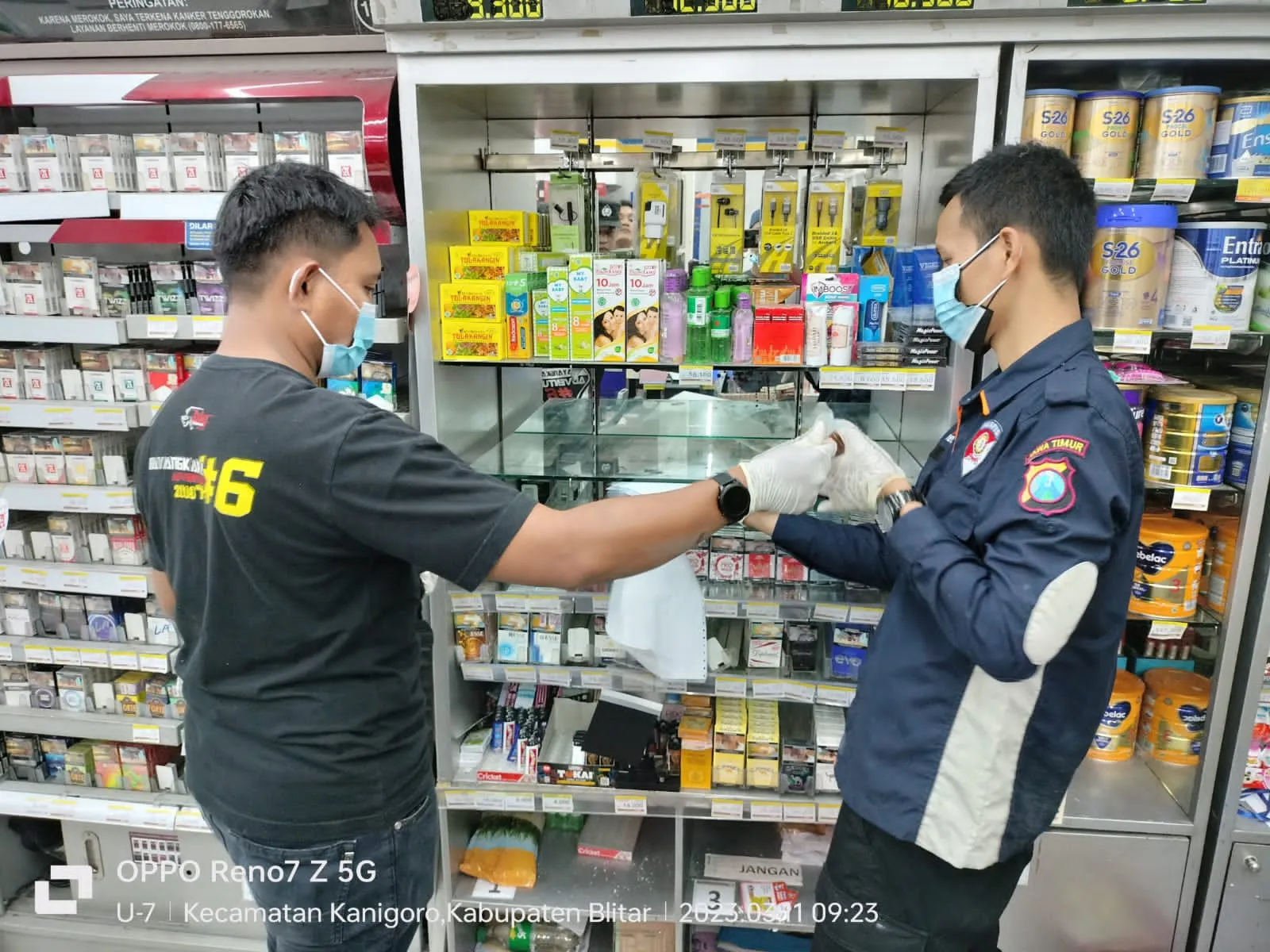 Indomaret Dibobol Pencuri dan Rusak Mesin ATM
