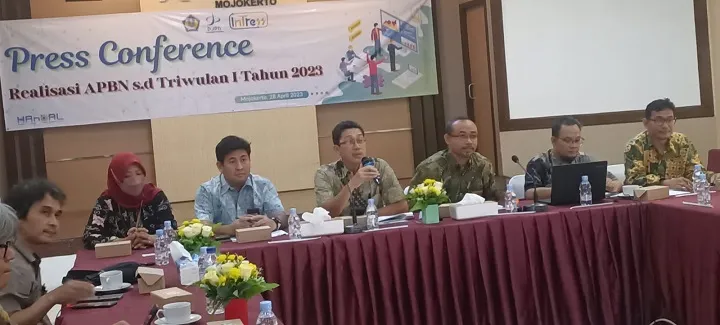 Realisasi APBN Triwulan Satu KPPN Mojokerto Tunjukkan Kinerja Positif