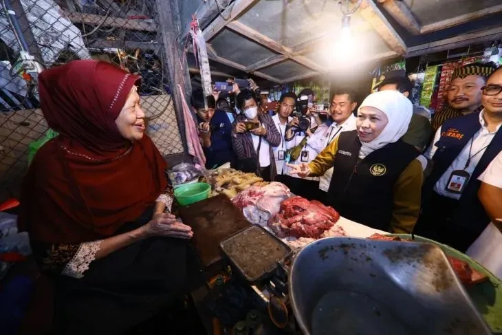 Pemkab Nganjuk Pastikan Harga dan Stok Bahan Pangan Aman