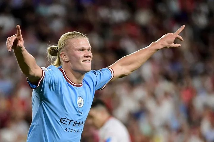 Ada Haaland, City Ngevoor Bayern 3/4 Bola
