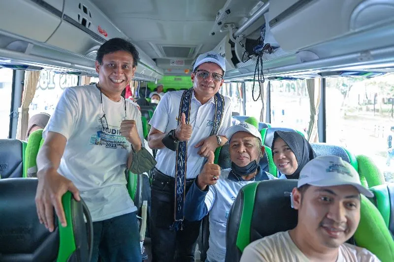SIG Berangkatkan 600 Peserta Mudik Asal Jateng dan Jatim