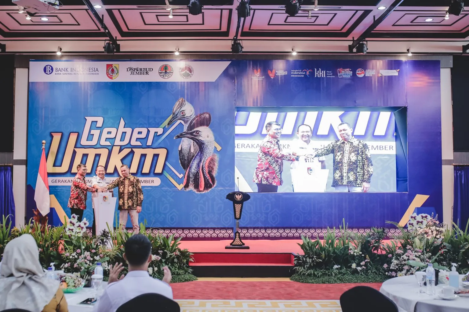 Dukung Pertumbuhan Ekonomi, KPwBI Jember Resmikan Geber UMKM