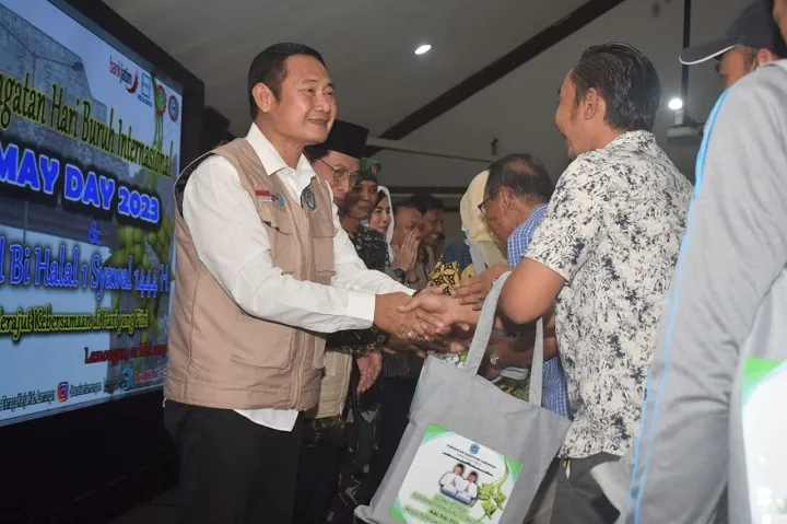 May Day di Lamongan Digelar Hening Tanpa Demo, Hanya Halal Bihalal