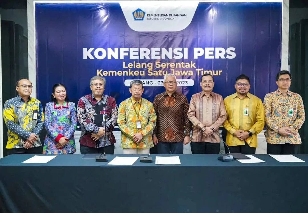 Kemenkeu Jatim Lelang Serentak 90 Aset Sitaan Pajak