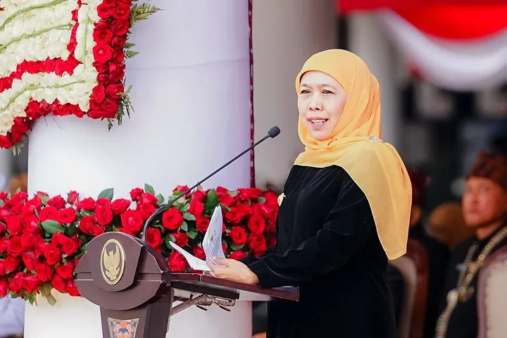 Gubernur Khofifah Canangkan Gerakan Aksi Bergizi di Sekolah