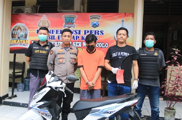 Polisi Tangkap Pelaku Curanmor Bersenjata Clurit, Satu Buron