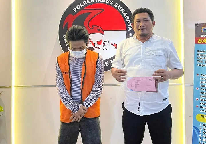 Hendak Ngopi, Warga Kenjeran Diringkus Polisi