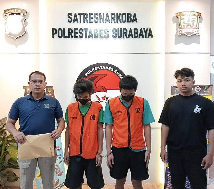 Pengedar Sabu Apartemen Diamankan Satresnarkoba Polrestabes Surabaya