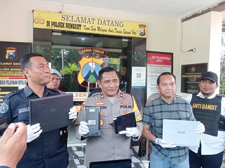 Remaja Pembobol SDN 1 Penjaringan Sari Rungkut Surabaya Diringkus Polisi
