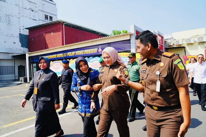 Bupati Mojokerto Hadiri Peresmian Mall Pelayanan Publik Tantya Sudirajati Polresta Mojokerto