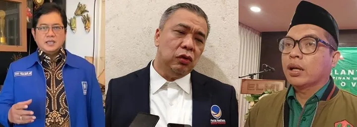 Elite NasDem, PAN dan PPP "Bertengkar" Soal Penumpang Gelap