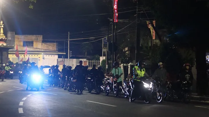 Polres Blitar Kota Amankan Puluhan Pembalap Liar saat Razia