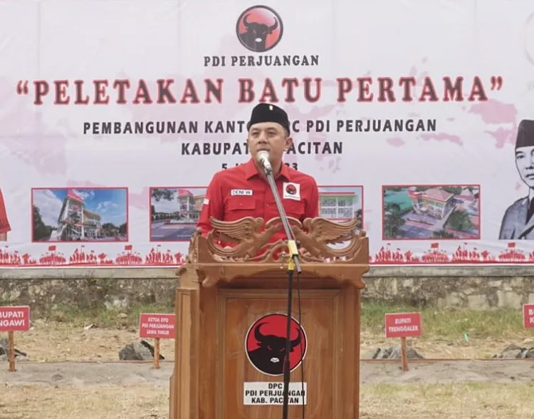 PDIP Bangun Kantor Partai Berkonsep Rumah Rakyat di Pacitan