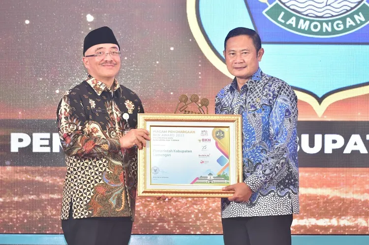 BKN Anugerahi Penghargaan Utama Untuk Kabupaten Lamongan