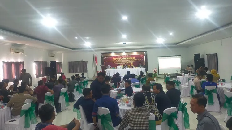Pleno Penetapan DPT Lamongan Alot, Sempat Diskors 4 Jam Karena Protes Bawaslu
