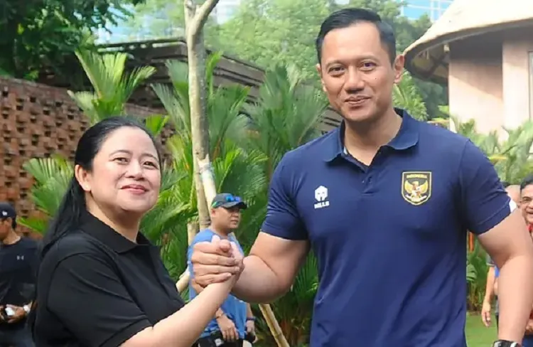 Kompak Olahraga Bareng, AHY dan Puan Pamer Keakraban Jelang Pemilu 2024
