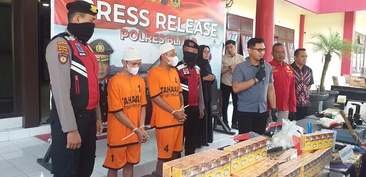 Kurun Waktu 7 Hari, Polres Blitar Ungkap Tiga Kasus Pidana