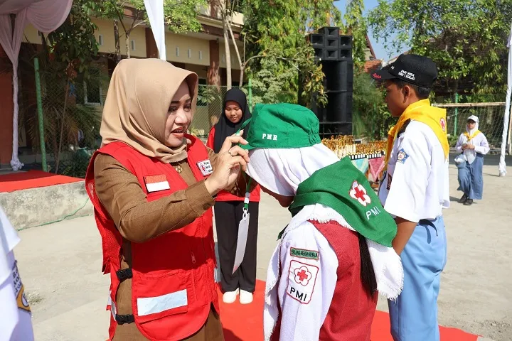 Buka Jumbara PMR 2023, Bupati Ikfina Harapkan Life Skill Generasi Bangsa Terasah