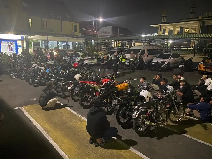Polres Blitar Kota Tindak Tegas para Pembalap Liar