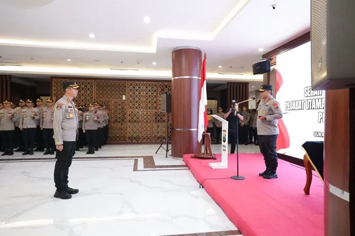 5 Kapolres Jajaran Polda Jatim Berganti