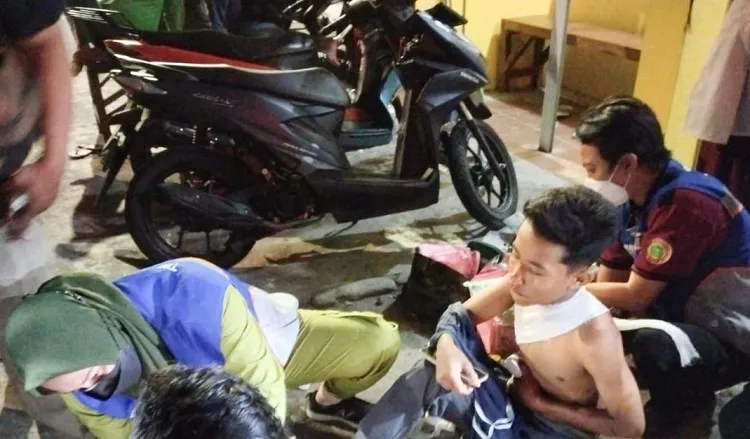 Satu Pelaku Begal Babak Belur Dimassa dan Dua Pelaku Berhasil Kabur