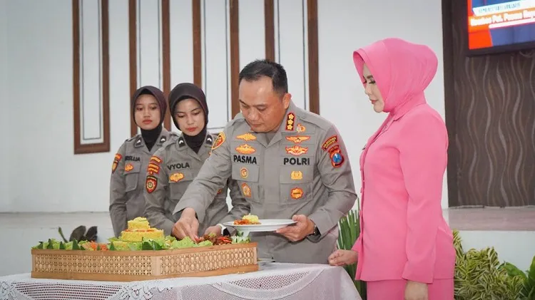 Polrestabes Gelar Tasyakuran Naik Pangkat Periode 1 Juli 2023