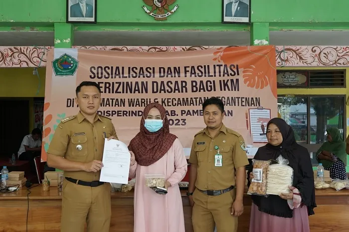 Disperindag Pamekasan Fasilitasi Perijinan Pelaku IKM