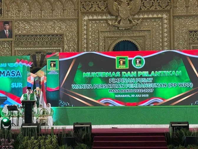 Kejar 50 Kursi di DPR RI, Ketum PPP Lantik Ning Ema Sebagai Ketua DPP WPP