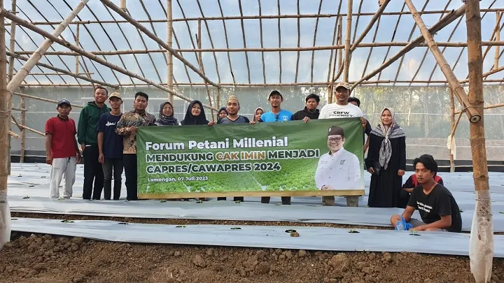 Petani Millenial Lamongan Dukung Gus Muhaimin Jadi Presiden 2024