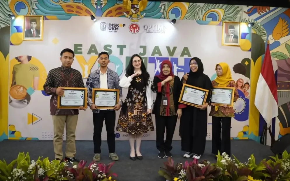 Diskop UKM - Dekranasda Jatim Gelar Workshop Usaha Kekinian Bagi Milenial