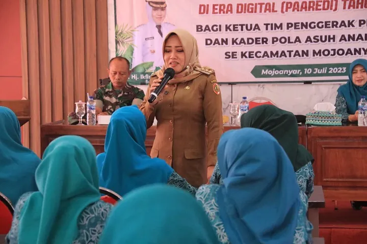 Bupati Mojokerto Bina TP PKK Se-Kecamatan Mojoanyar