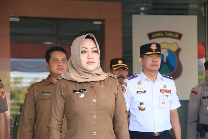 Bupati Hadiri Apel Gelar Pasukan Operasi Patuh Semeru 2023
