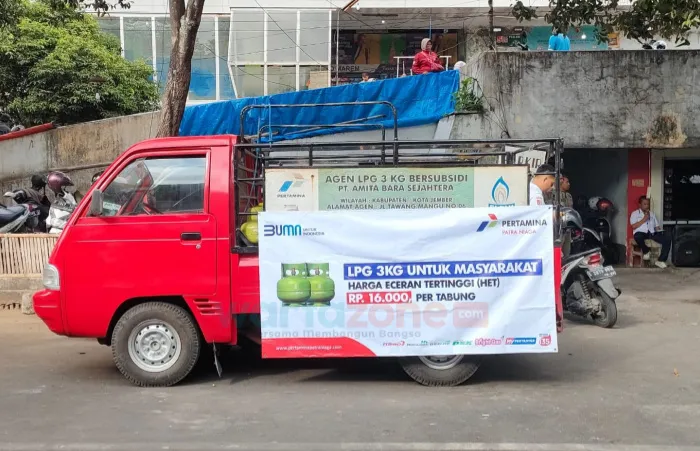 Cegah Kelangkaan, Disperindag Jember Gelar Operasi Pasar Elpiji 3 kg