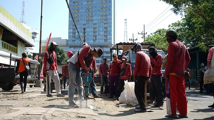 Pedagang Pasar Keputran Minta Pemkot Terus Halau Pedagang Liar di Pinggir Jalan