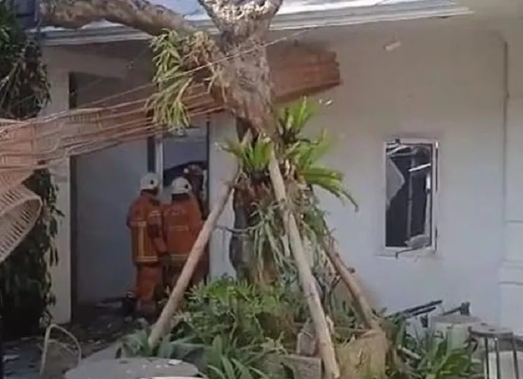Kafe di Jalan Imam Bonjol Surabaya Meledak, 6 Rumah Alami Kerusakan