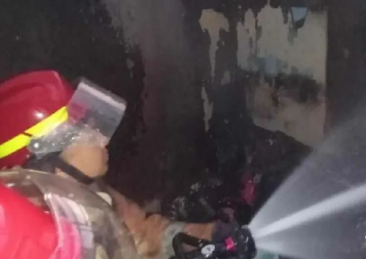 Rumah Kos di Gresik Terbakar Ludes, Gegara Korsleting Listrik Lagi