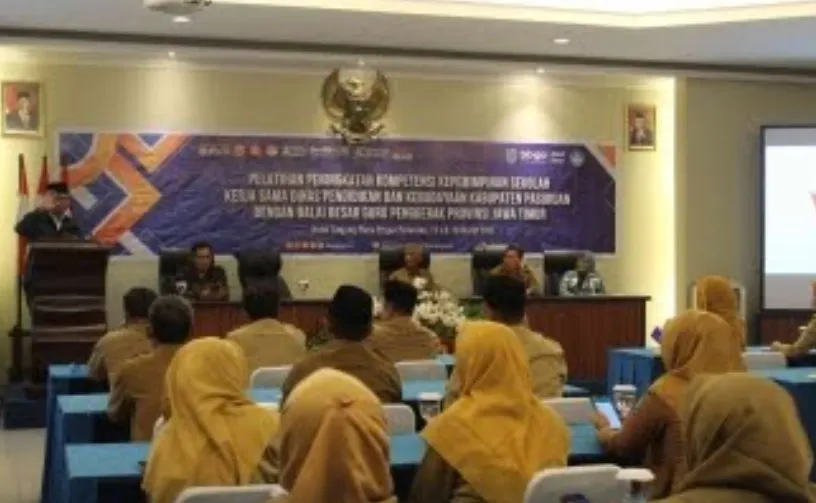 Dispendikbud Kab Pasuruan Adakan Kegiatan Kerjasama dengan Balai Besar Guru