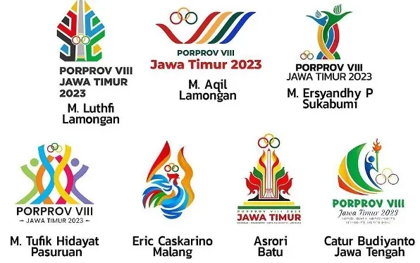 10 Karya Sayembara Logo Porprov Masuk Tahap Presentasi