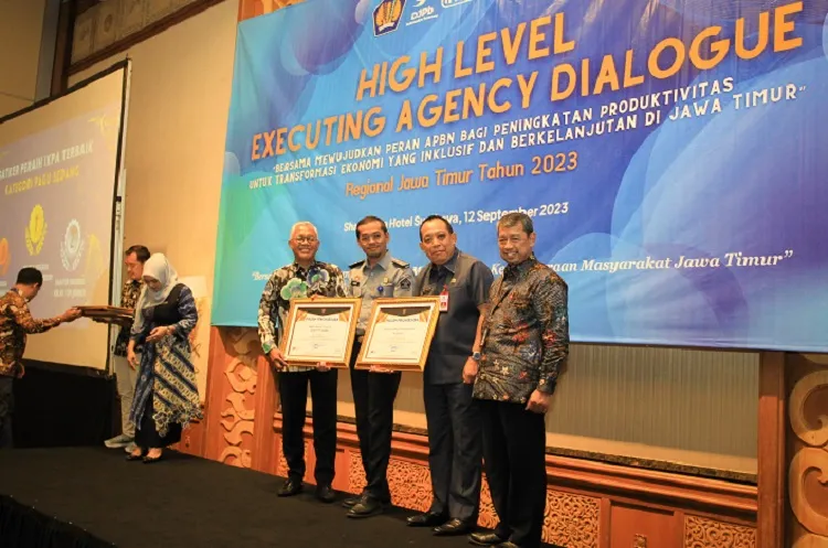 Bersama Mewujudkan Peran APBN Bagi Peningkatan Produktivitas Untuk Transformasi Ekonomi Yang Inklusif dan Berkelanjutan di Jawa Timur.
