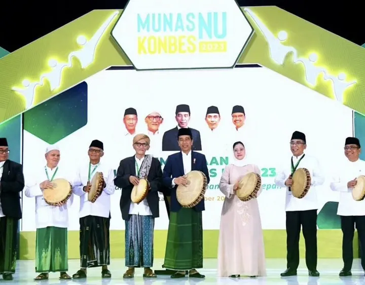 Jokowi, Sarankan Kekuatan Besar PBNU Diorganisasi