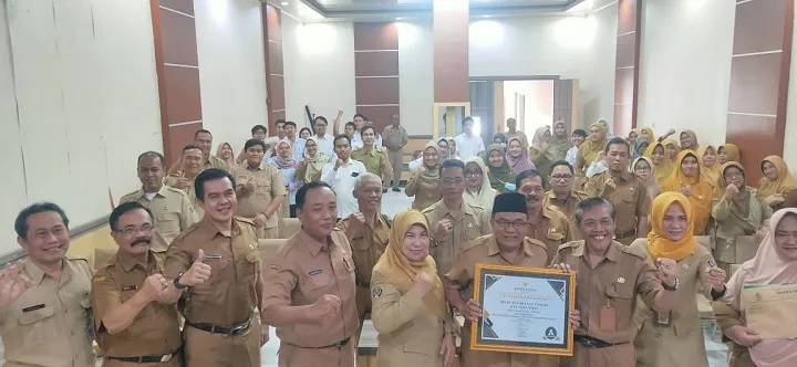 Laporan AKIP (Akuntabilitas Kinerja Instansi Pemerintah) oleh Inspektorat Pemkab Blitar Sebanyak 52 Perangkat Daerah Tahun 2023