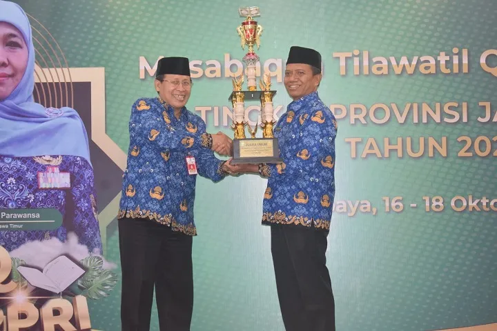 KORPRI Lamongan Raih Juara Umum MTQ Tingkat Provinsi